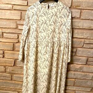 Chili-K-K women’s Floral Print Casual Flowy Long midi Dress